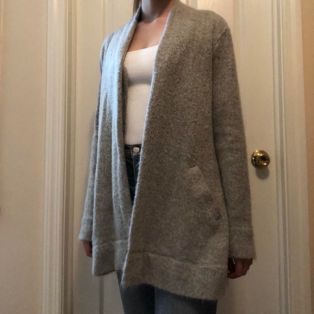 Gray Cardigan - Size S from Loft